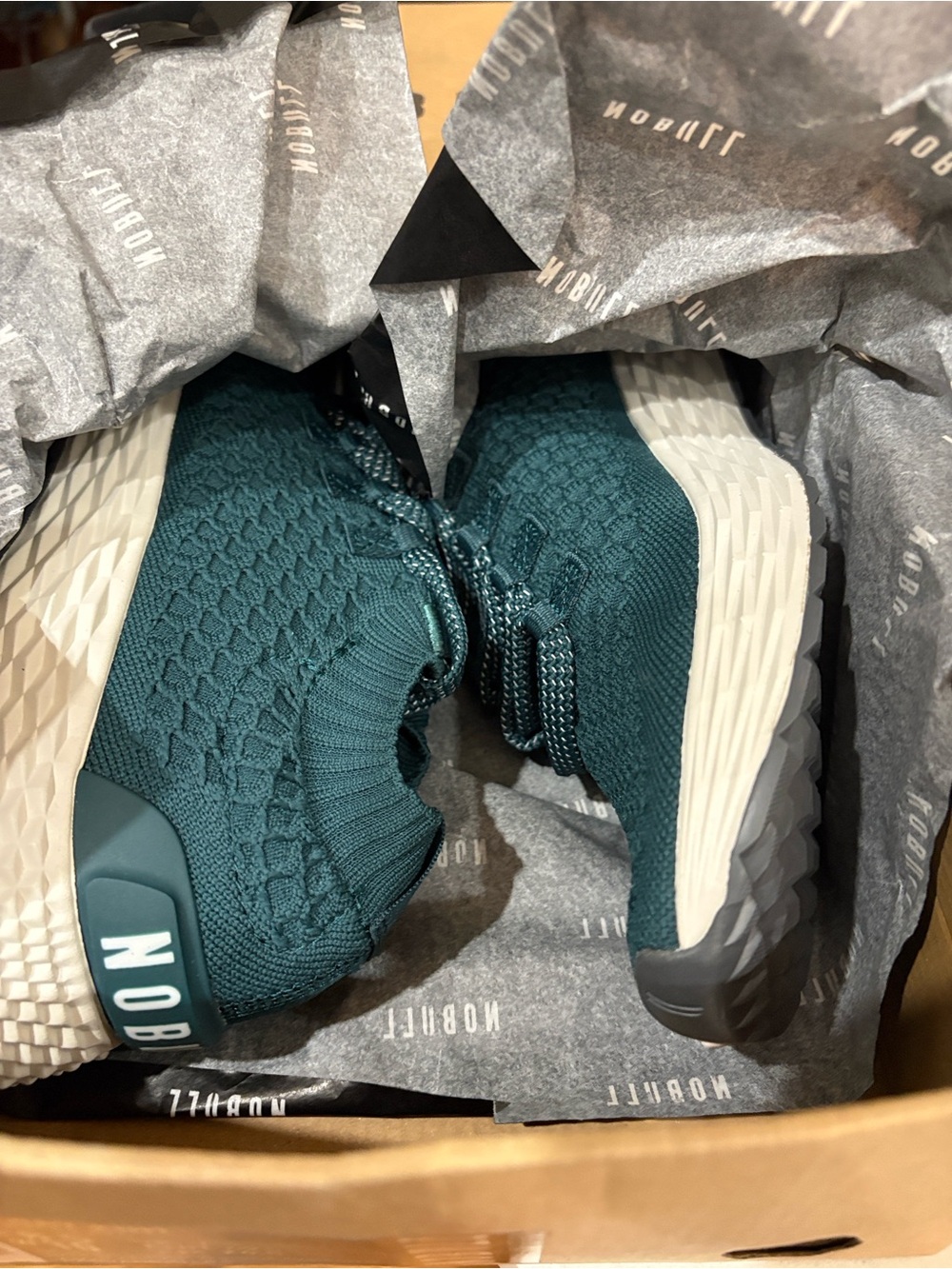 NOBULL Allday Knit Dark Teal Unisex, New in Box - Picture 7 of 9